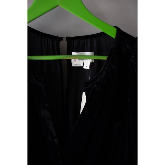 Anthropologie The Somerset Jumpsuit: Velvet Edition Medium Black - Picture 3 of 4